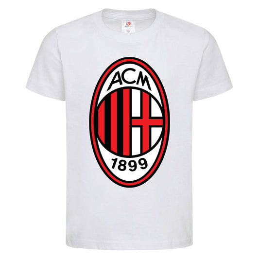 Dječija majica sa natpisom bijela - AC Milan