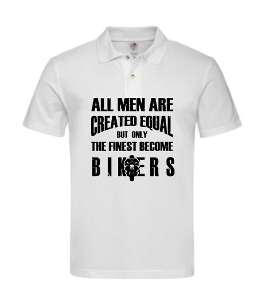 Polo majica sa natpisom - All man created are equal